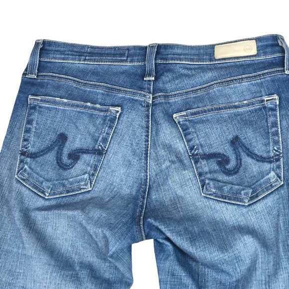 AG Adriana Goldschmied The Legging Ankle Super Skinny Jeans Distressed 26R - Picture 3 of 12